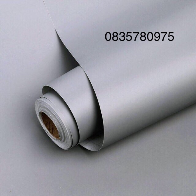 Giấy dán tường màu ghi sang trọng