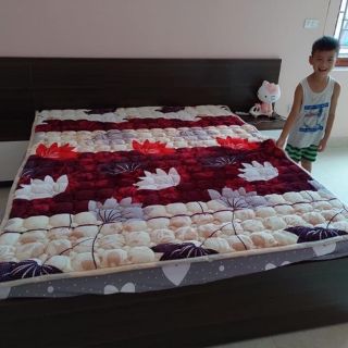 Thảm cừu trải giường ( m8 × 2m)