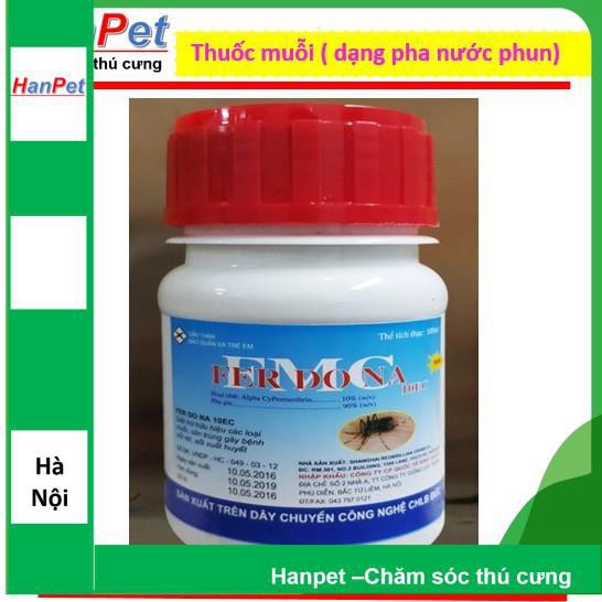 [Beman123]  Thuốc muỗi FERDONA 100ml, - dạng pha nước phun - hanpet 317b