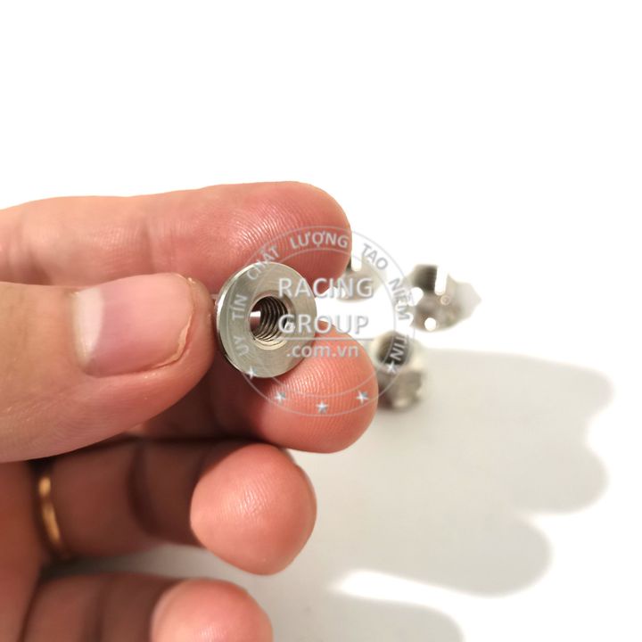 Tán Salaya inox 304 6li, 8li hở đầu chống gỉ sáng bóng siêu đẹp