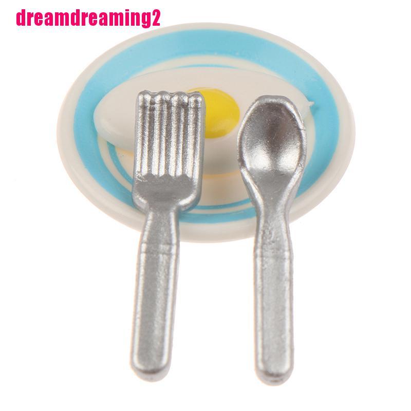 Bộ 6 Trứng Và Sữa Mini Trang Trí Nhà Bếp Búp Bê