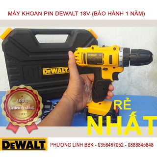 MÁY KHOAN PIN DEWALT 18V  MADE USA