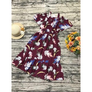Đầm lụa eo thun M,L,XL giá 250K