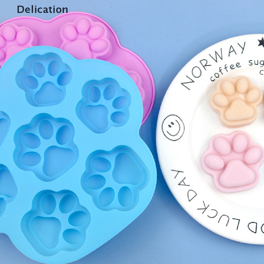 Khuôn silicone Làm Xà Phòng Hình Bàn Chân Đáng Yêu
