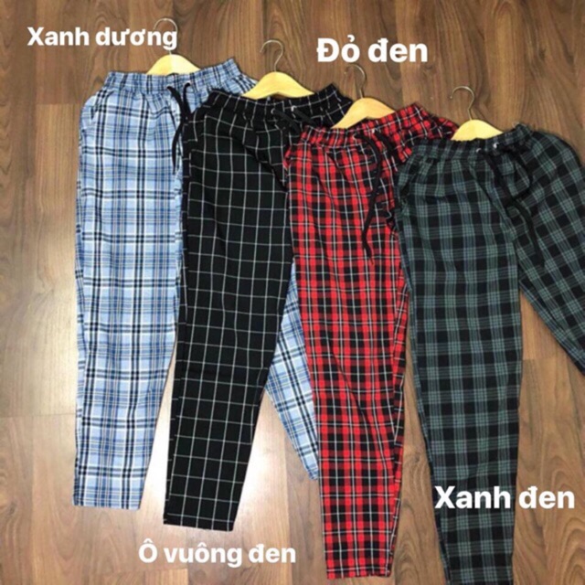 Quần Caro Pants Nam Nữ - Sale 95k