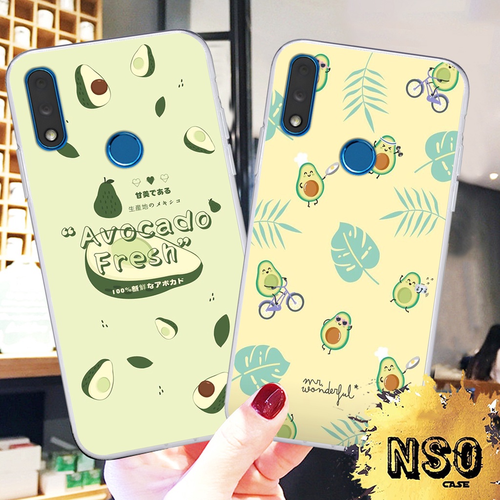 Ốp Lưng Vsmart Star 3 - Vsmart Star 4 In Hình họa tiết trái bơ siêu cute dễ thương