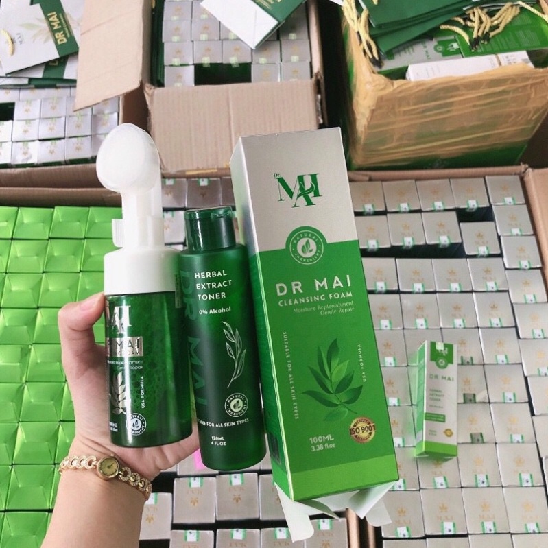 SỮA RỬA MẶT DR MAI Tặng kèm Toner
