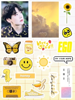 Sticker BTS - Sticker J Hope BTS aesthetic