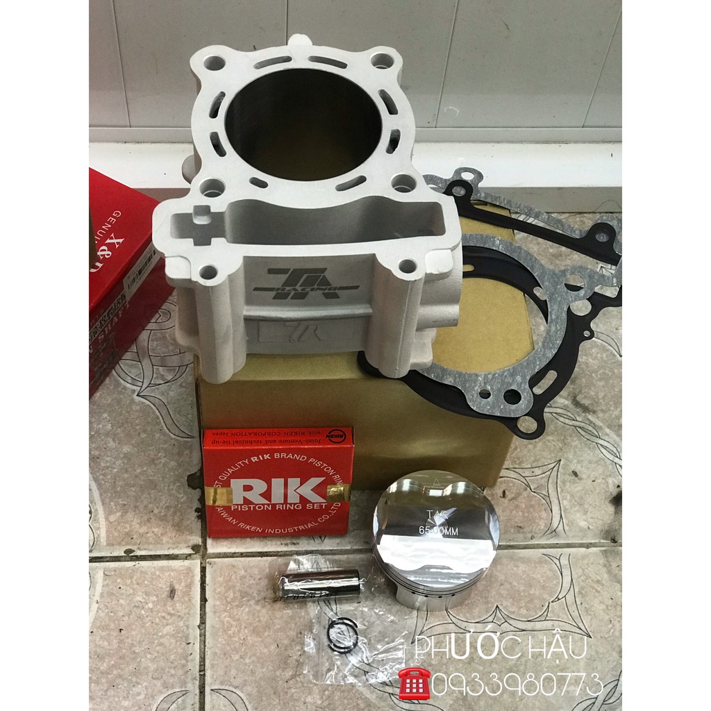 FULL LÒNG CERAMIC TA Racing EXCITER(150&135) 65MM CHÂN LÒNG 32MM ( DÊN ĐÔN ) - HẬU RACING SHOP