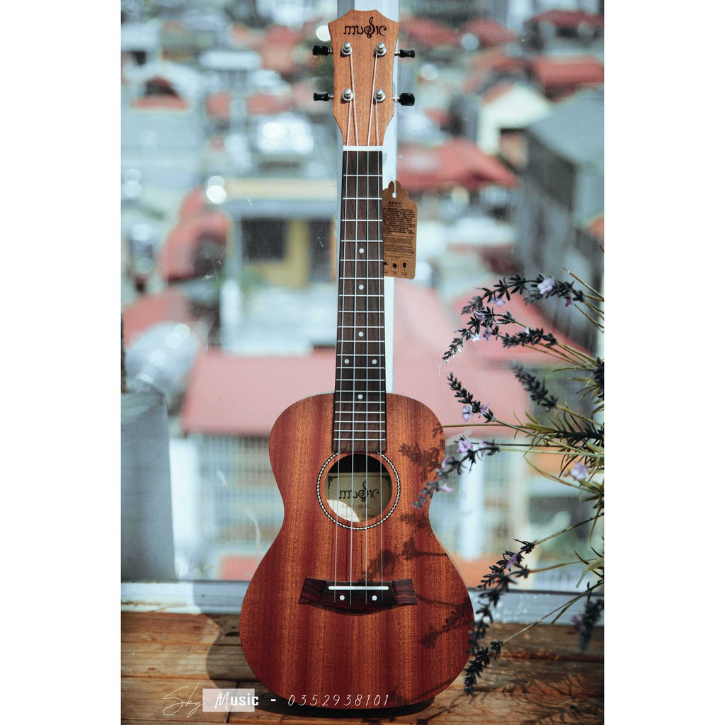 Đàn ukulele Concert 23inch Music UK - 23 (Tặng kèm Full 9 Món Phụ Kiện)