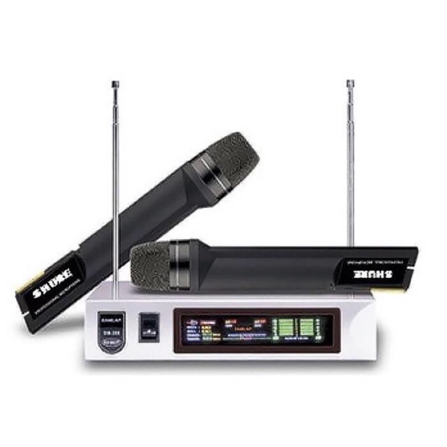 [SALE 10%] Micro karaoke không dây Shures SM-388
