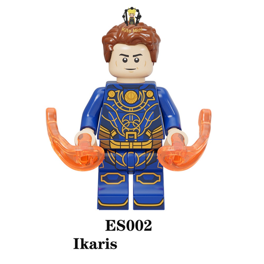 Lego Minifigures Lắp Ráp Mô Hình Nhân Vật Truyện Tranh Phim Marvel Chủng Tộc Bất Tử Eternals Kopf E0101