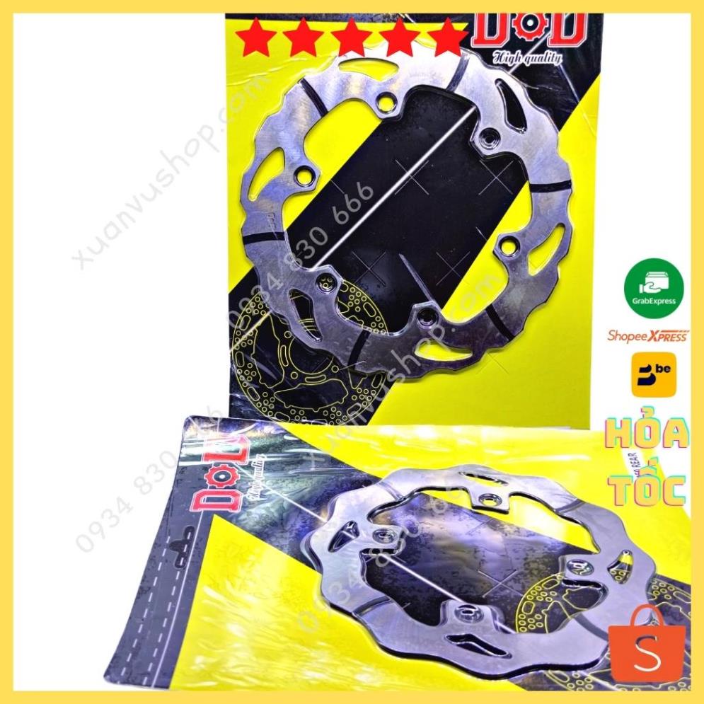 Đĩa thắng DOD chính hãng trước sau size zin Exciter 150 155 Winner X  Sirius Ex 135 Vario Wave 220mm 260mm XUANVUSHOP