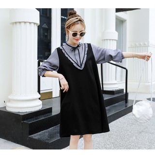 Đầm bầu dáng suông tiểu thư