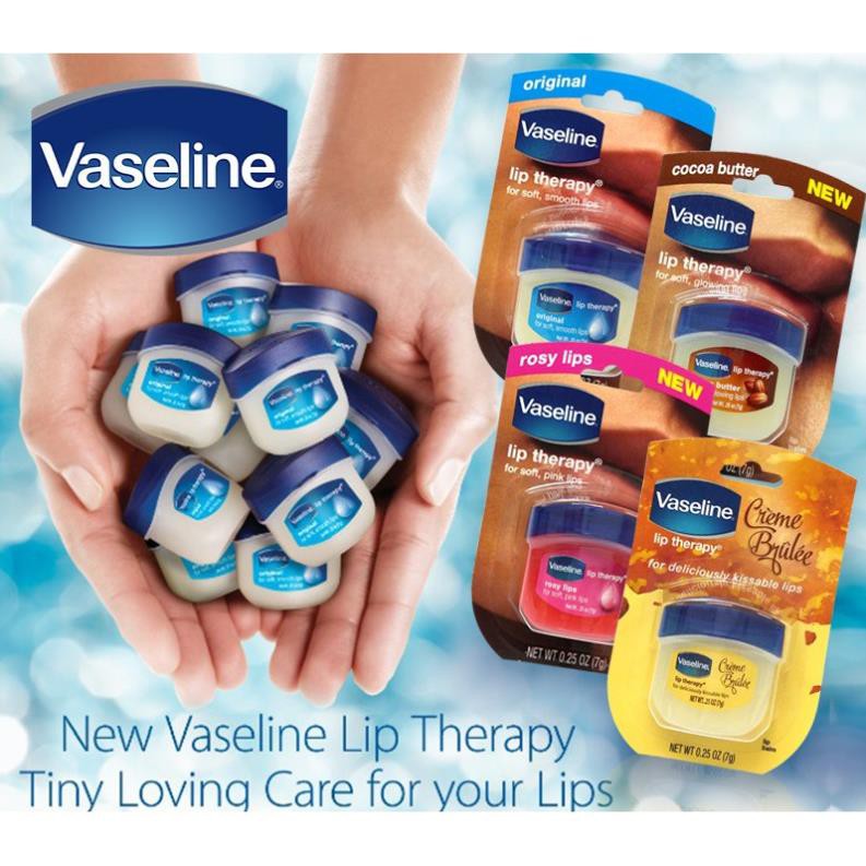 [ Hàng Auth] Son Dưỡng Môi Vaseline Lip Therapy 7g - | BigBuy360 - bigbuy360.vn