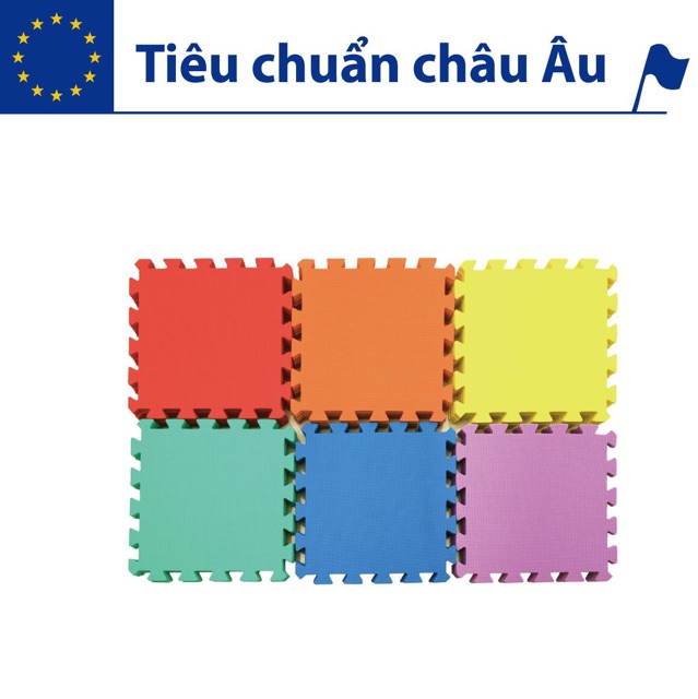 Thảm xốp Âu Lạc 42x42 (1 bộ 9 tấm) giảm 40k ship toàn quốc