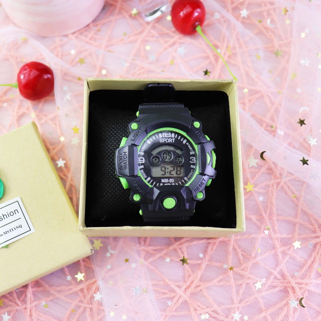 (Giá sỉ) Đồng hồ điện tử nam nữ SPORT A141 đèn Led nhiều màu cực đẹp dây cao su bền bỉ phong cách thể thao cá tính | BigBuy360 - bigbuy360.vn