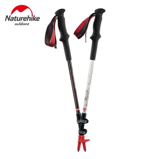 185g nhẹ naturehike trekking cực nh siêu nhẹ sợi carbon đi bộ gậy đi bộ leo núi ngoài trời thiết bị leo núi sợi carbon hợp kim nhôm ngoài trời
