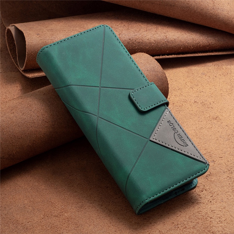 Samsung galaxy z fold 4 fold 3 5g z fold 5 5gleather case fold4 phone case protection case fold 3 casing card wallet buckle rhombic color matching