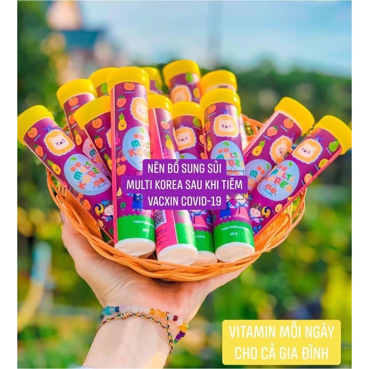 MULTI KOREA - VIÊN SỦI CUNG CẤP VITAMIN