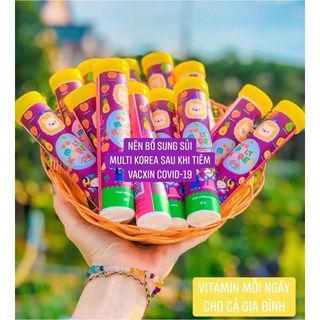 Multi korea - viên sủi cung cấp vitamin
