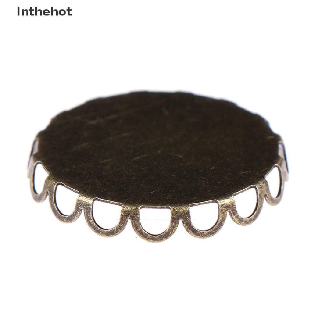 Kính Mô Hình Vòng Tròn Bằng Kim Loại 2cm Tỉ Lệ 1 / 12 Trang Trí Nhà Búp Bê