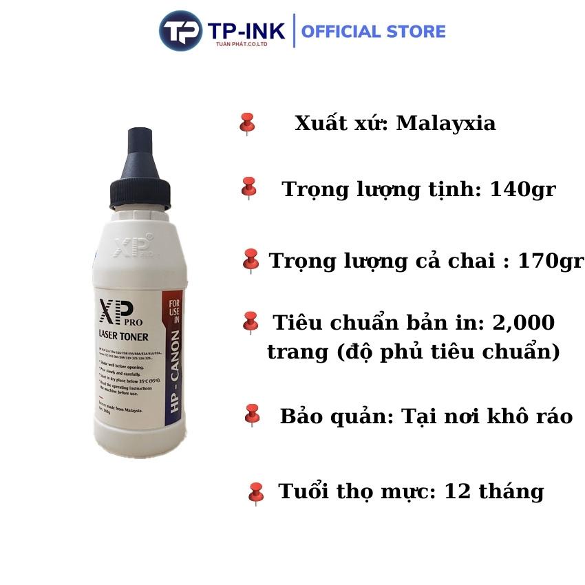 Mực in máy in, mực đổ XPpro sử dụng 2900 trọng lượng 140gr