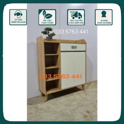 Tủ giày phong cách vintaghe gỗ MDF phủ melamine nhiều màu sắc tủ đựng giầy