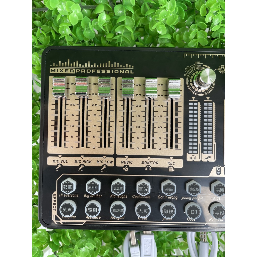 Sound Card H9 2022 Phiên Bản Mới Nhất. Hát Livestream, Karaoke, Autotune, Giả Giọng, Hiệu Ứng Vui Nhộn, Độ Bền Cao
