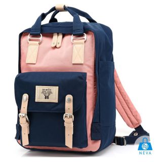 Balo nam nữ thể thao năng động loại vuông 2 quai canvas thời trang  - balo theloan TL063