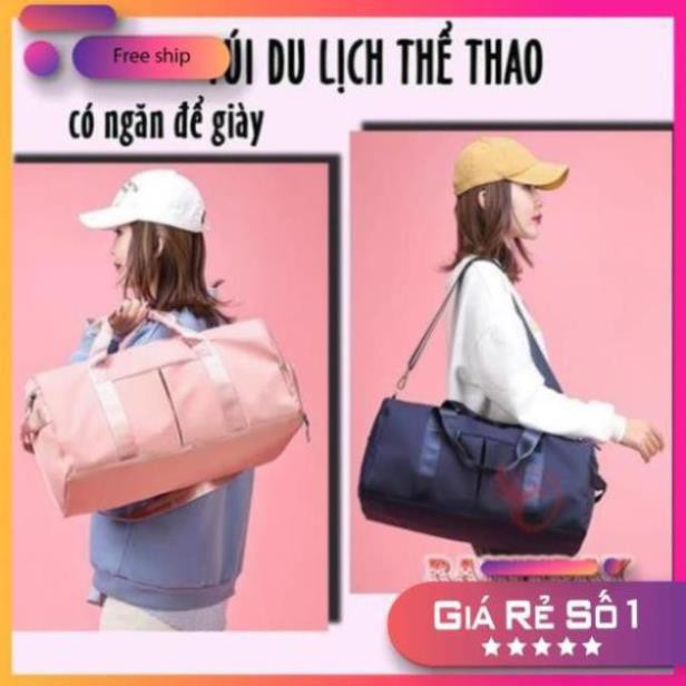 Túi Du Lịch Thể Thao Xách Cho Nam Nữ Đẹp Đựng Đồ Quần Áo Tập Đa Năng Có Nhiều Ngăn Để Giầy Đi Chơi Phượt Cỡ Lớn
