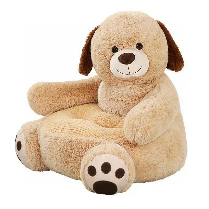 Ghế Bệt , Ghế Tựa Lưng Hình Gấu Teddy Gấu Bông Hình Thú 50Cm-50Cm-45Cm