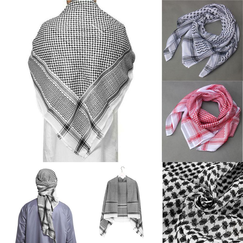 Khăn Choàng Cổ Vuông Hóa Trang Ả Rập Kafiya Keffiyeh