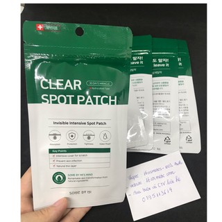 Miếng Dán Mụn Some By Mi Clear Spot Patch AHA BHA PHA 30 Days