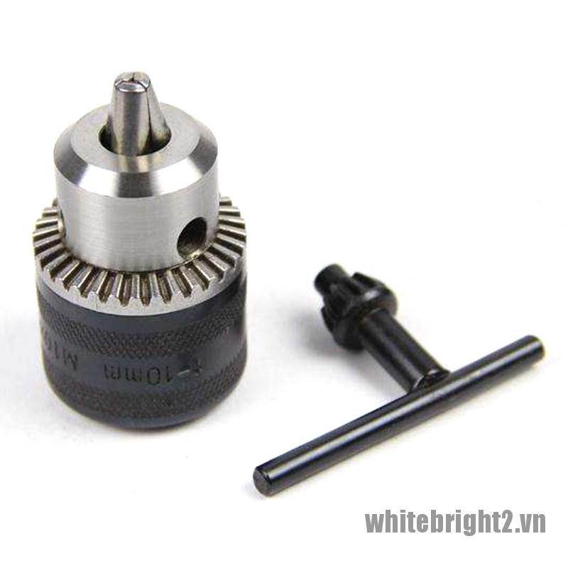 Đầu Kẹp Mũi Khoan Màu Trắng Kích Thước 1.5-13mm