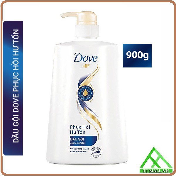 Dầu Gội Dove Phục Hồi Hư Tổn 900g