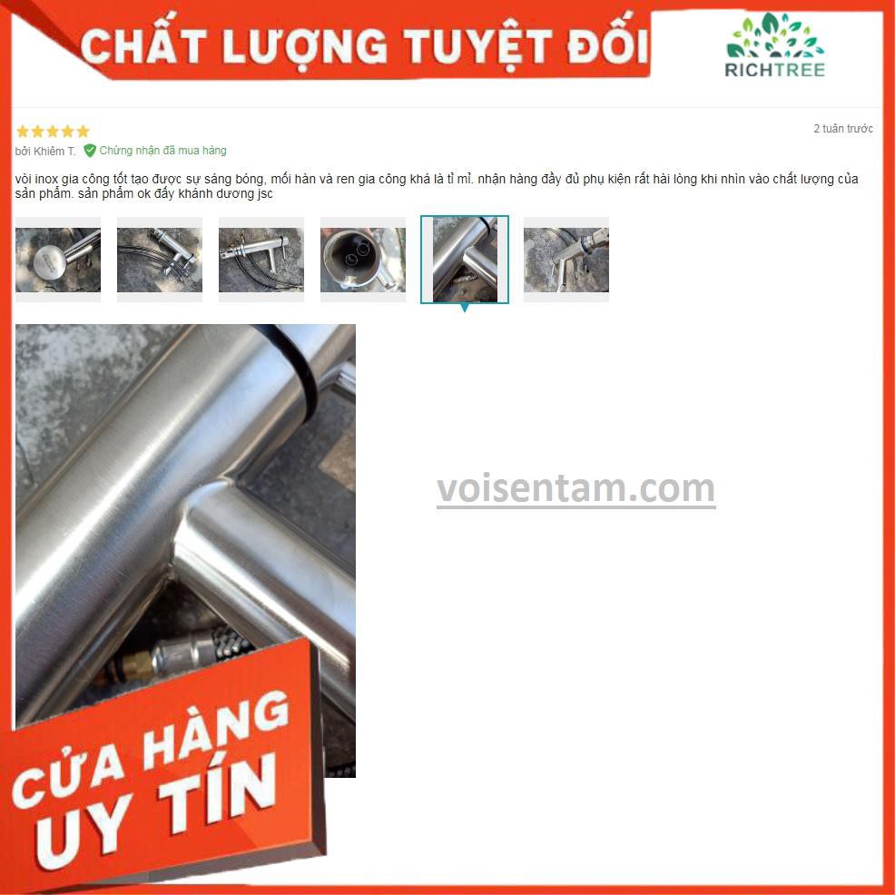 [FREE SHIP] Vòi lavabo nóng lạnh cắm chậu chất liệu inox 304 LVB NL-C17