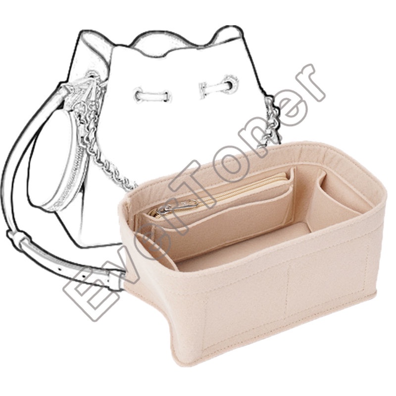 Evertoner Túi Đựng Mỹ Phẩm / Đồ Trang Điểm Bằng Vải Nỉ Cho Mẹ Bỉm Sữa