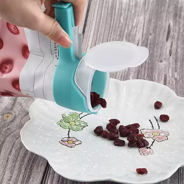 Bộ 4 nắp kẹp túi bảo quản thực phẩm chất liệu cao cấp - Đạt tiêu chuẩn xuất Châu Âu