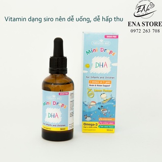 DHA mini drops của Anh dạng giọt cho bé