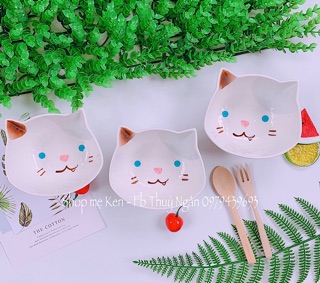 Bát sứ gấu,lợn,mèo 300ml