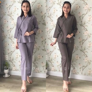 Đồ Lam Đi Chùa # Nhật Nơ Vải Mát