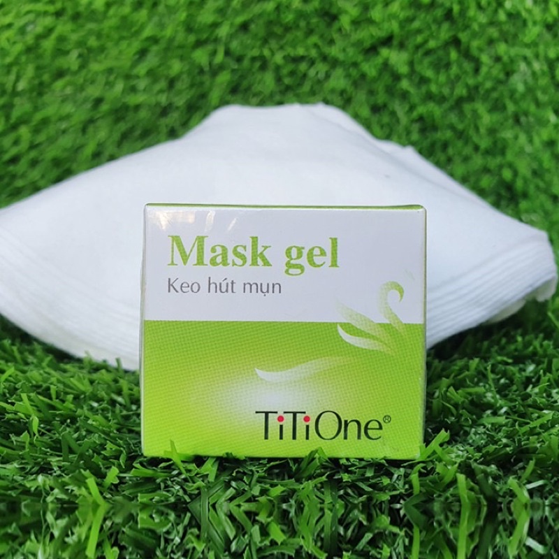 Combo gel hút lột mụn TiTiOne + 10 Mặt nạ lột