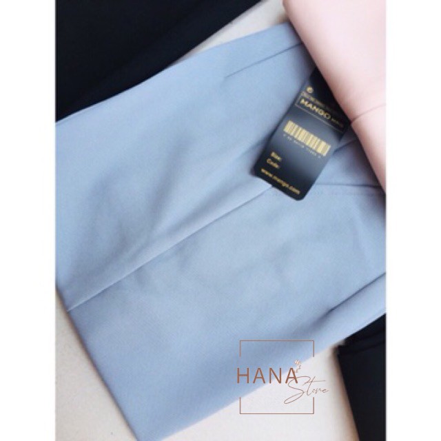 Quần tây công sở nữ cạp cao cúc bọc khuy vải 1 ly nhiều màu chất vải tuyết mưa dáng dài ống đứng mặc đi học làm công sở | BigBuy360 - bigbuy360.vn