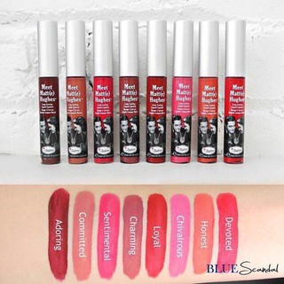 Son kem lì The balm màu Trustworthy, Loyal, Devoted, Sincere, Committed, Charming