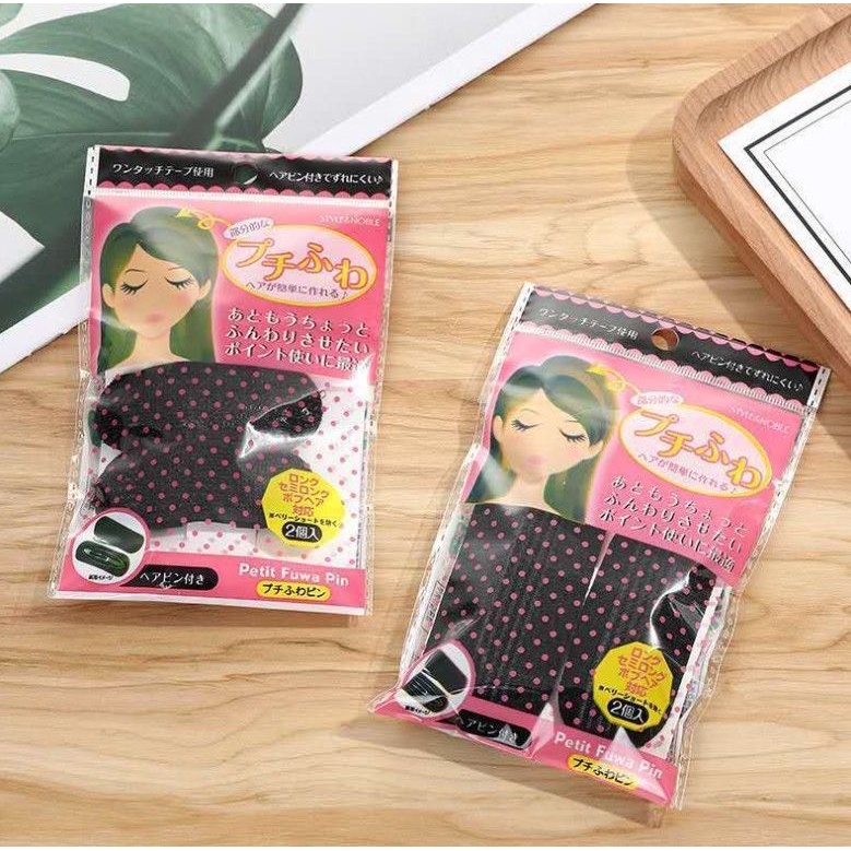 Set 2 Kẹp độn phồng tóc phong cách Hàn Quốc