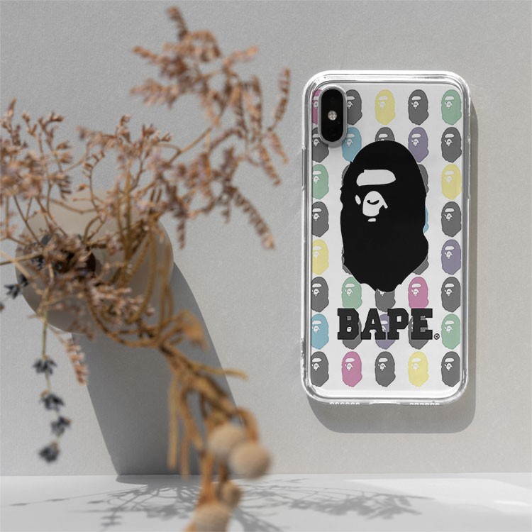 Ốp ip Bape Khỉ Đột Rẻ cho iphone 6/7/8/Plus/X/Xs/XsMax/Xr/11/Pro/12Mini/12 PROMAX BAPPOD00134