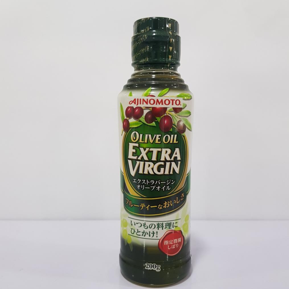 Dầu Olive nguyên chất Olivoila Extra Virgin Ajinomoto, Dầu oliu Ajinomoto Nhật bản [HSD T7/2025]