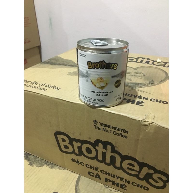 Sữa Đặc Có Đường Brothers 390G Trung Nguyên