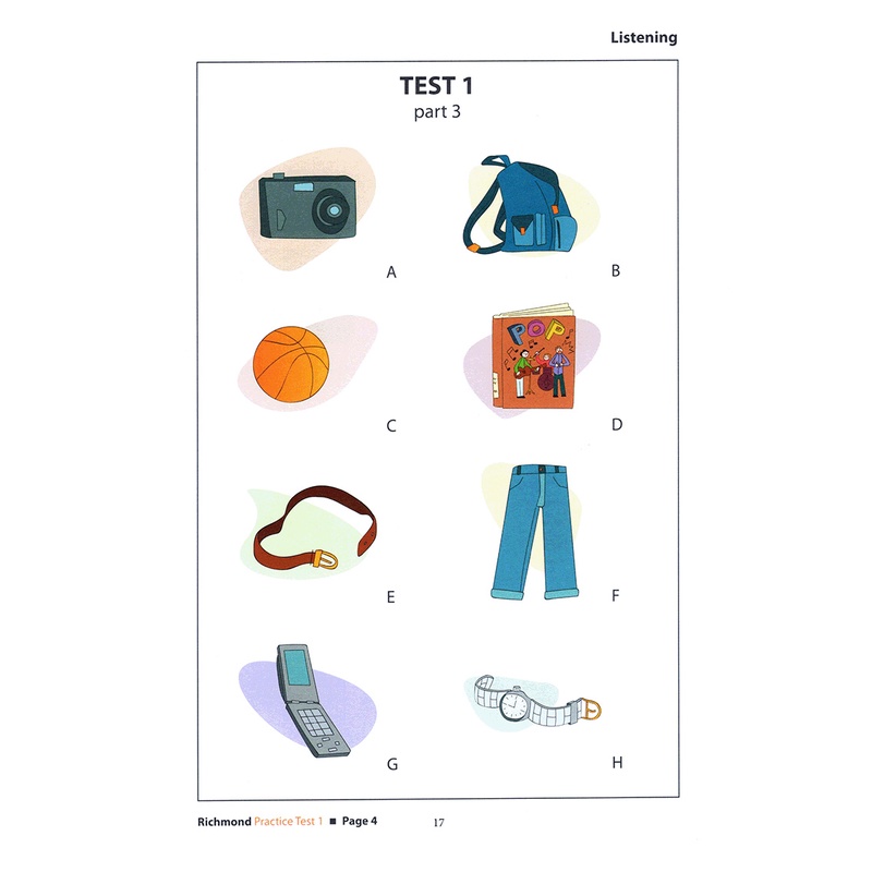 Sách Richmond Practice Tests Flyers - First News - FIN